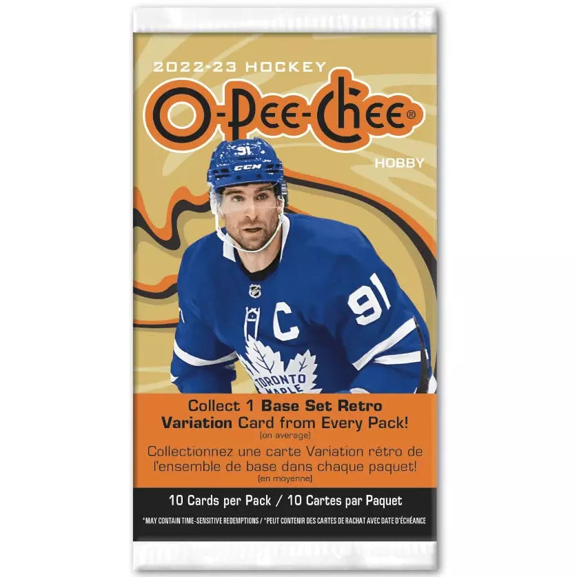 2022-23 Upper Deck O-Pee-Chee NHL Hockey Hobby Pack