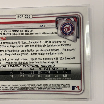  2020 Bowman Chrome Tim Cate Mojo Refractor  Local Legends Cards & Collectibles