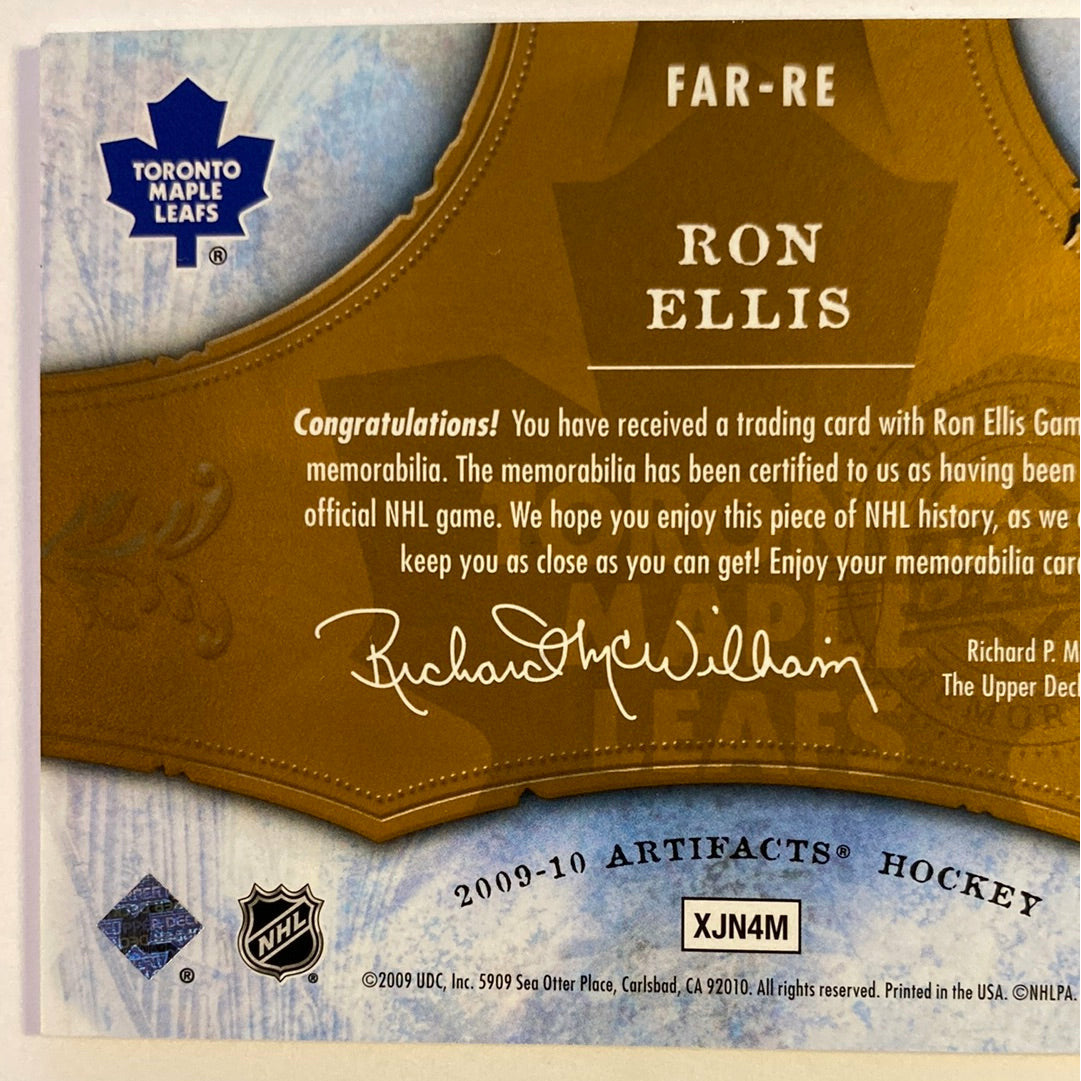  2009-10 Artifacts Ron Ellis Frozen Artifacts  Local Legends Cards & Collectibles