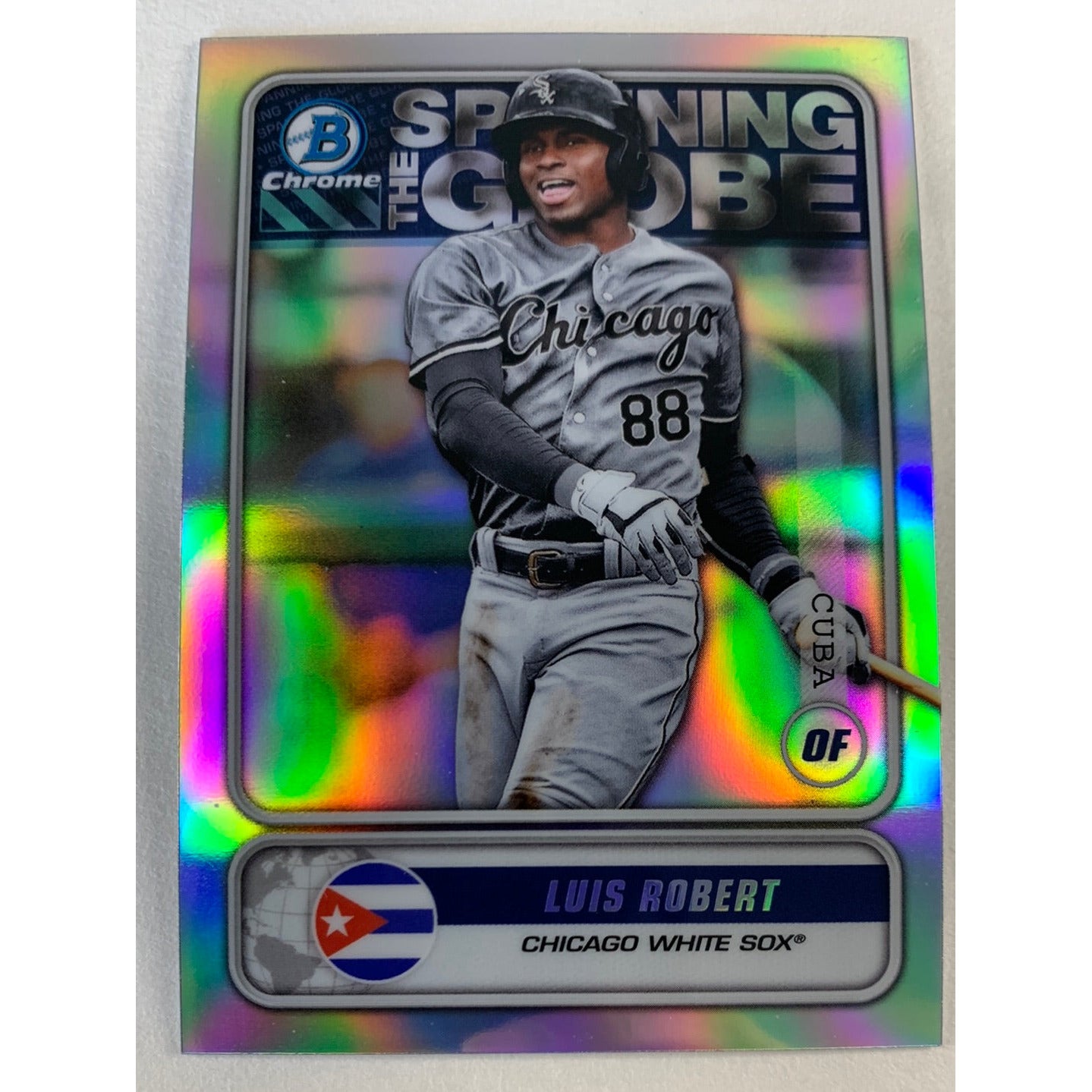 2020 Topps Bowman Chrome Luis Robert Spanning the Globe RC | Local Legends Cards & Collectibles