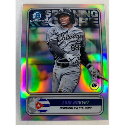 2020 Topps Bowman Chrome Luis Robert Spanning the Globe RC | Local Legends Cards & Collectibles