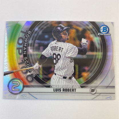 2020 Bowman Chrome Luis Robert Top 100 Refractor