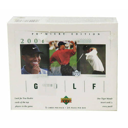 2001 Upper Deck Golf Premiere Edition Hobby Box