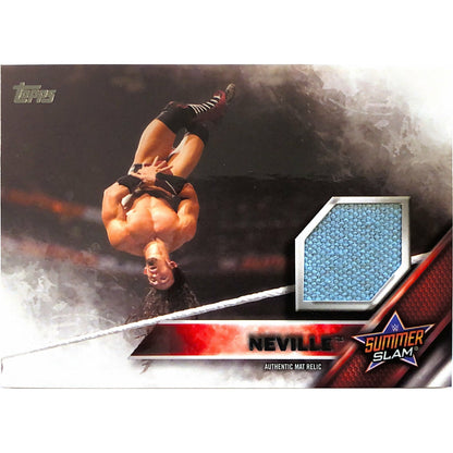 2016 Topps WWE Summer Slam 2015 Mat Relic /199