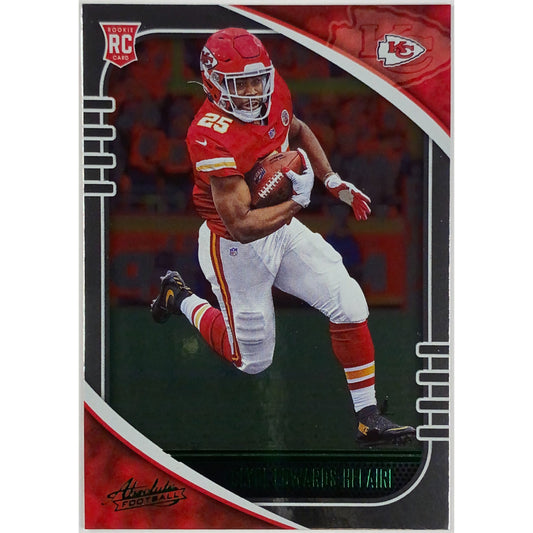 2020 Absolute Clyde Edwards-Helaire Green Foil RC