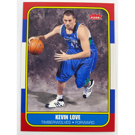 2008-09 Fleer Tradition Kevin Love 86 Retro RC | Local Legends Cards & Collectibles