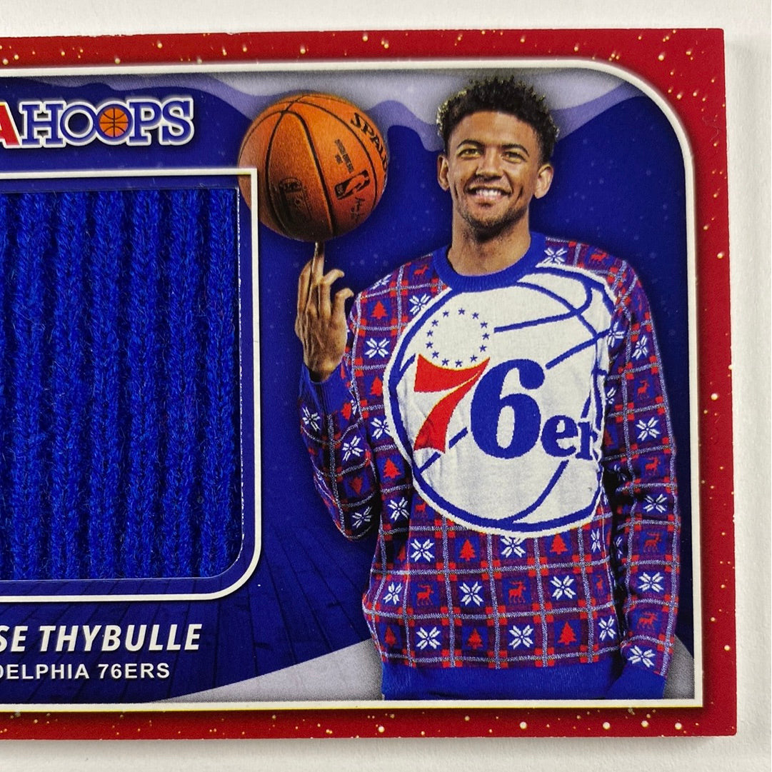 2019-20 Hoops Matisse Thybulle Winter Sweater Patch