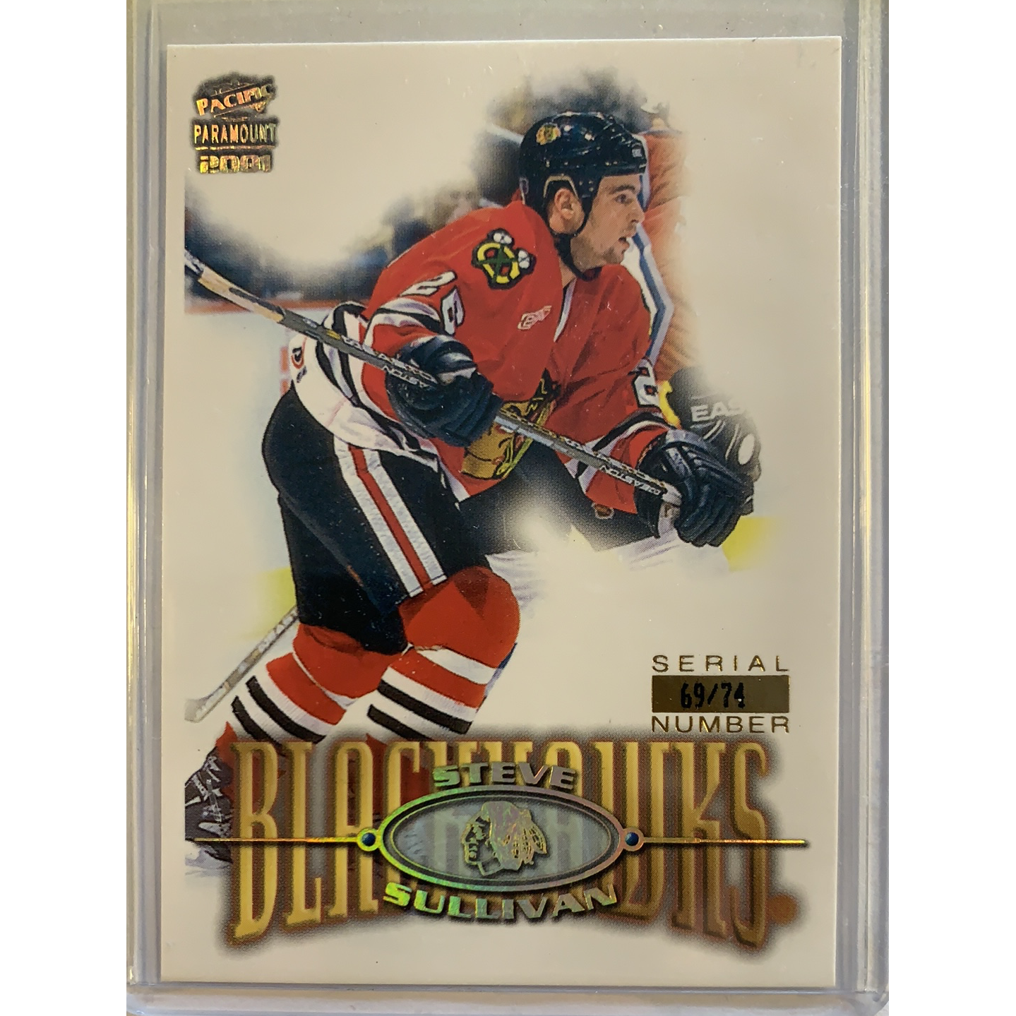  2000-01 Pacific Paramount Steve Sullivan Gold Holo /74  Local Legends Cards & Collectibles
