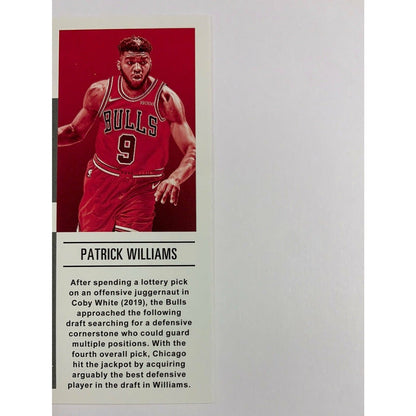 2020-21 Hoops Patrick Williams Class of 2020 RC