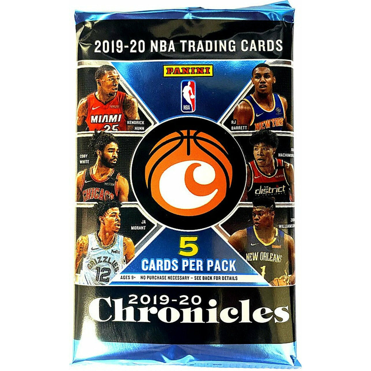 2019-20 Panini Chronicles NBA Basketball Retail Pack