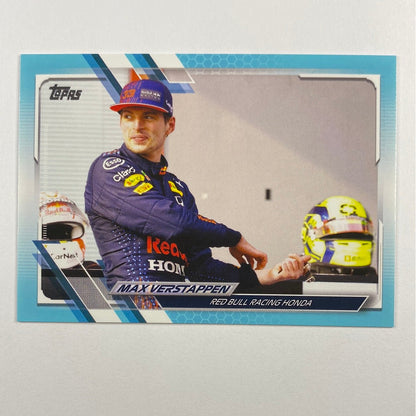 2021 Topps Max Verstappen Aqua /199