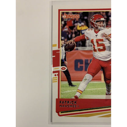  2020 Donruss Patrick Mahomes II Base #1  Local Legends Cards & Collectibles