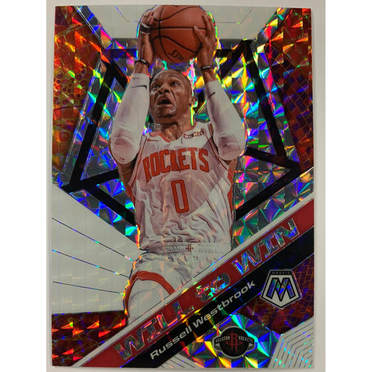  2019-20 Mosaic Russel Westbrook Will to Win Prizm  Local Legends Cards & Collectibles