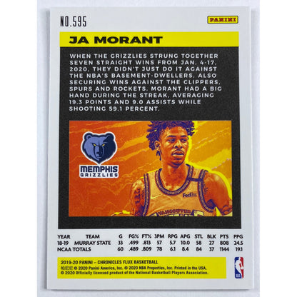 2019-20 Chronicles Flux Ja Morant RC