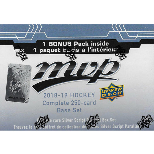 2018-19 Upper Deck MVP NHL Hockey Complete Set Box