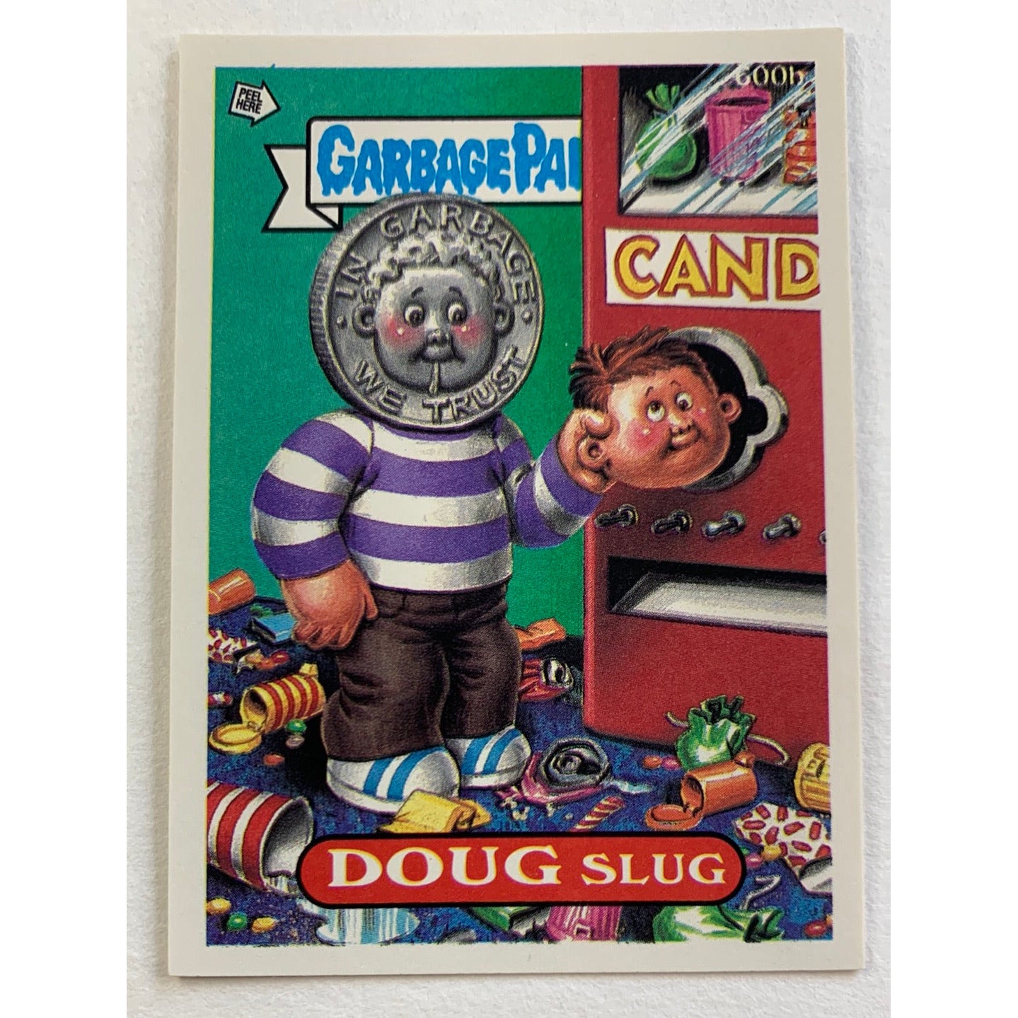 1988 Topps Garbage Pail Kids Doug Slug Non-Die Cut | Local Legends Cards & Collectibles