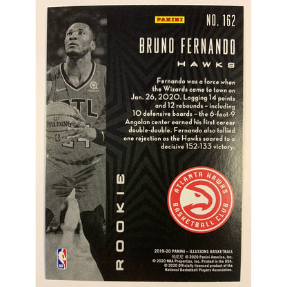 2019-20 Illusions Bruno Fernando Rookie Card