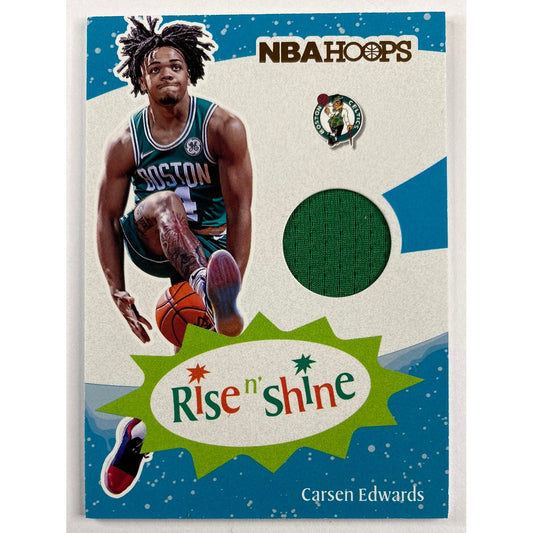 2019-20 Hoops Carsen Edwards Rise N Shine Rookie Patch