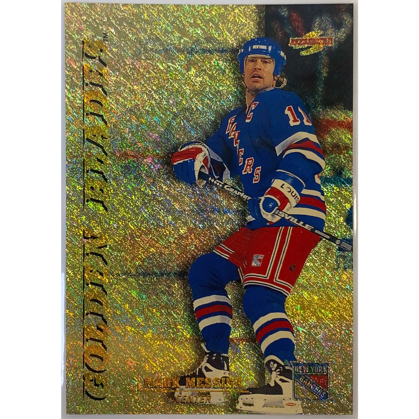 1995-96 Score Mark Messier Golden Blades SSP