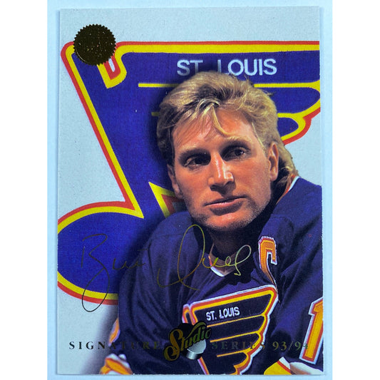 1993-94 Leaf Brett Hull Signature Series