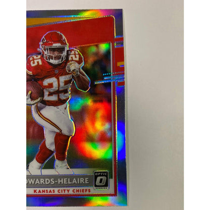  2020 Donruss Optic Clyde Edwards-Helaire Rated Rookie Silver Holo Prizm  Local Legends Cards & Collectibles