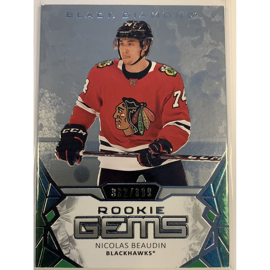  2020-21 Black Diamond Nicolas Beaudin Rookie Gems /399  Local Legends Cards & Collectibles