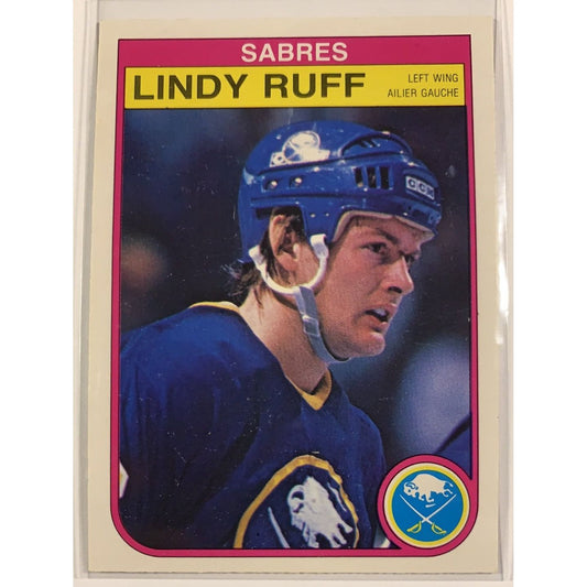  1982-83 O-Pee-Chee Lindy Ruff base #31  Local Legends Cards & Collectibles