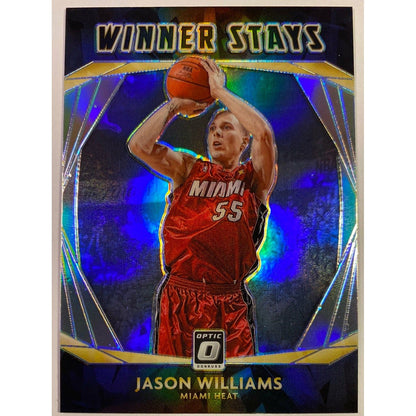  2020-21 Donruss Optic Jason Williams Winner Stays Silver Holo Prizm  Local Legends Cards & Collectibles