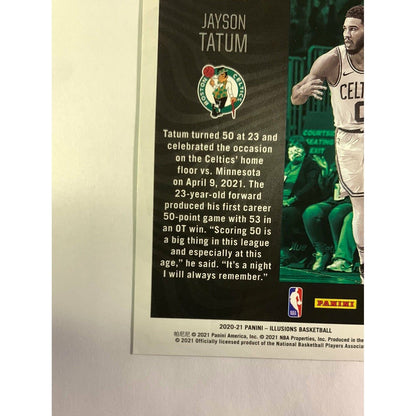 ‼️DAMAGED‼️ 2020-21 Illusions Jayson Tatum Season Highlights