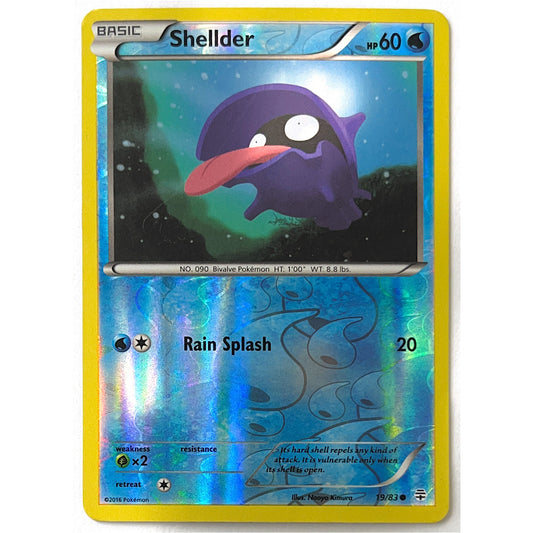 Shellder Common Reverse Holo 19/83