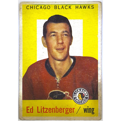1959-60 Topps Ed Litzenberger