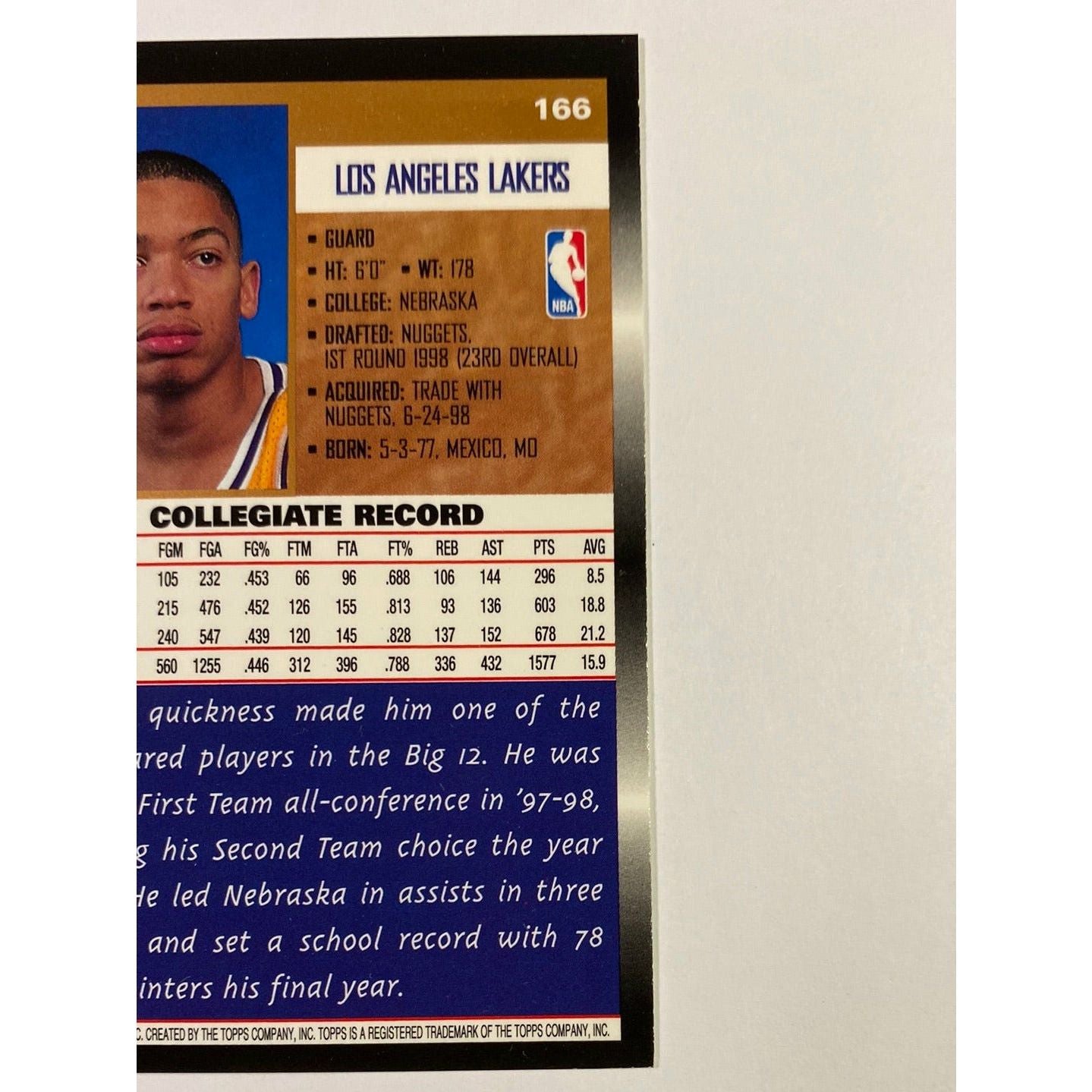 1998-99 Topps Tyronn Lue RC