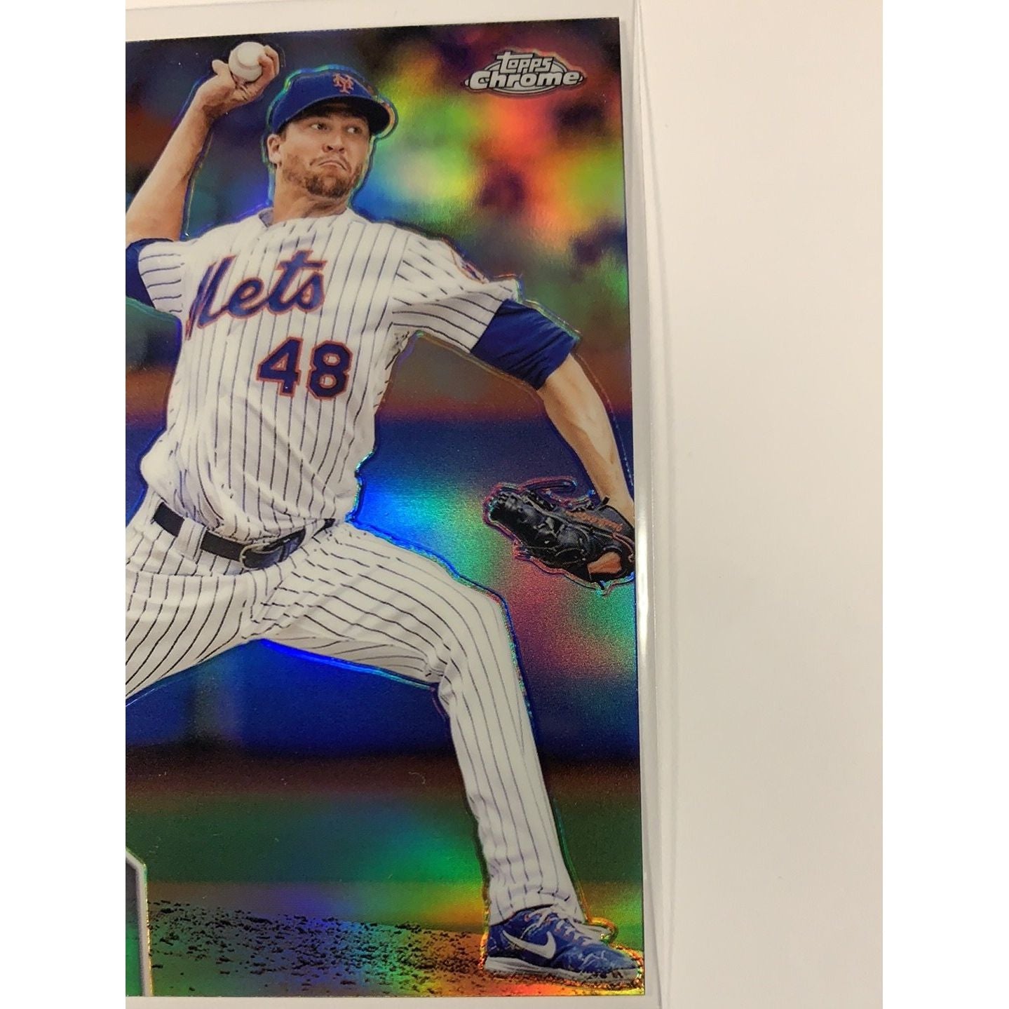  2020 Topps Chrome Jacob Degrom Base Refractor  Local Legends Cards & Collectibles
