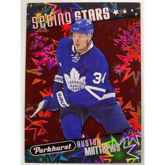 2017-18 Parkhurst Auston Matthews Seeing Stars