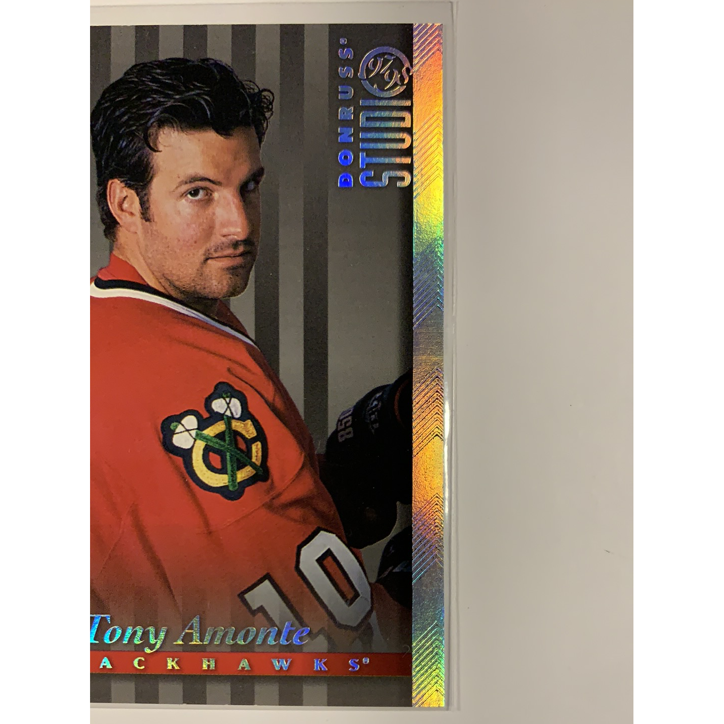  1997 Donruss 97-98 Studio Tony Amonte Press Proof 1 of 1000  Local Legends Cards & Collectibles